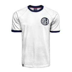 Remera San Lorenzo (7376 SF HM 25 blanco)