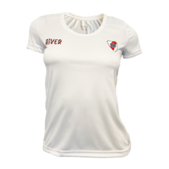 Remera River Dama (7442 SF 24 blanca)