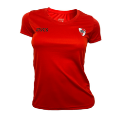 Remera River Dama (7442 SF 24 rojo)