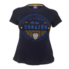 Remera Dama Boca (7444 SF 24 marino)