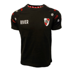 Remera River (7468 SF HM 24 negra)