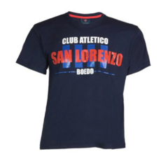 Remera San Lorenzo (7542 marino SF HM 23)