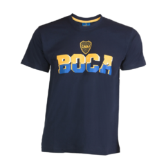 Remera Boca marino (7641 HM SF 2022)