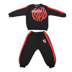 CONJUNTO BEBE RIVER (7671 SF bb 22 negro)