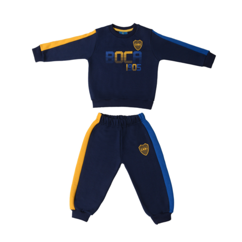 Conjunto bebe best sale boca juniors