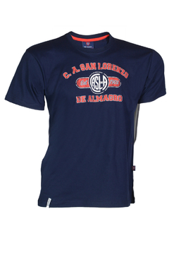 Remera Básica San Lorenzo Niño (7846 SF marino NÑ 20)