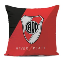 Almohadón oficial RIVER rojo/negro