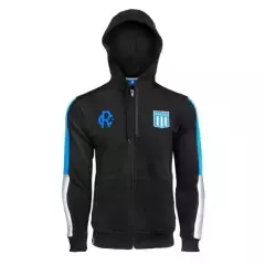 Campera Racing NIÑO (7330 24 SF negra)