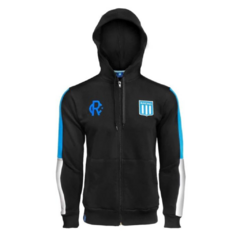 Campera Racing (7330 HM 24 SF negra)