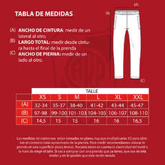 Pantalon River (DRB 24 deportivo negro) - tienda online