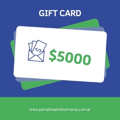 GIFT CARD POR $5000 - comprar online