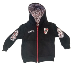 Campera Bebé River (7410 SF bb 23 negra)