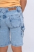 Bermuda jeans CARGO nevada c/ rotura - tienda online