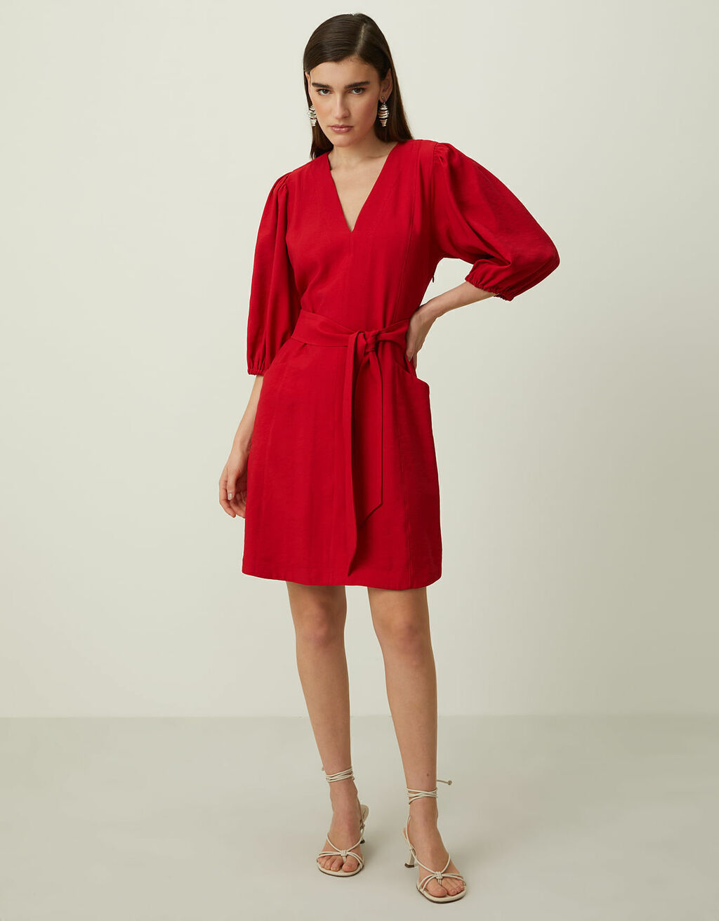 Curto vermelho shop