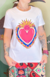 T-Shirt Sagrado Coração - Branca - comprar online