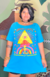 T-Shirt Mozaika Turquesa - Good Vibes