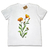 T-Shirt Mzk Branca-Flor