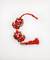 Mini Penduricalho Shisa de feltro vermelho na internet