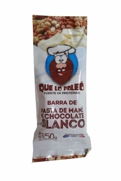 BARRA DE MANI CHOCOLATE - QUE LO PALEO - comprar online