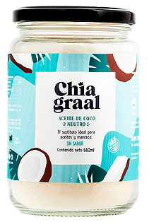 Aceite de Coco Neutro x 660ml CHIA GRAAL