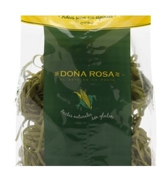 FIDEOS CASERITOS ESPINACA X500 GRS - DOÑA ROSA