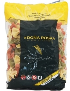 FIDEOS MOÑITOS MULTIVEGETAL X500 GRS - DOÑA ROSA