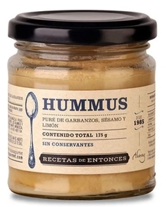 HUMMUS X 175 GRS - RECETAS DE ENTONCES