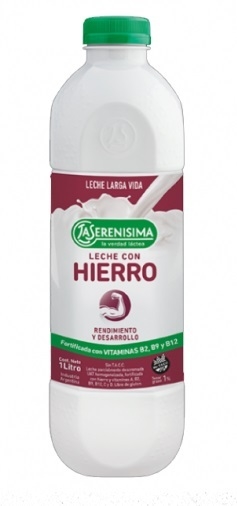 LECHE HIERRO LARGA VIDA X 1 LT- LA SERENISIMA