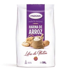 HARINA DE ARROZ x 500GR - PADOAN