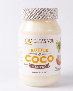 Aceite de coco neutro x500ml - God Bless You