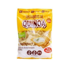 TOSTADITAS DE QUINOA Y YAMANI 120GR - YIN YANG