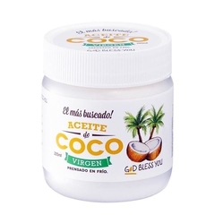 Aceite de coco virgen x225ml - God Bless You