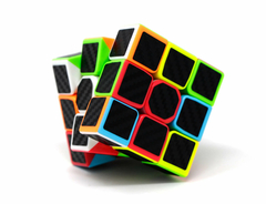 Imagem do Cubo Mágico 3x3x3 Profissional Cuber Pro Carbon