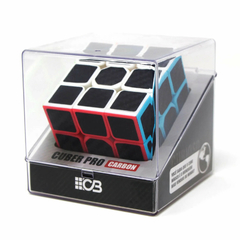 Cubo Mágico 3x3x3 Profissional Cuber Pro Carbon