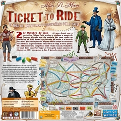 Imagem do Ticket to Ride - Jogo de Tabuleiro para Família, 2 a 5 jogadores - Galápagos