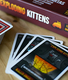 Exploding Kittens - Galápagos na internet