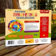 Amarelinha Tradicional Caracol do Bichos -Bate Bumbo - comprar online