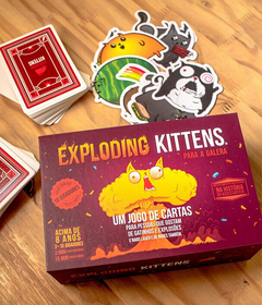 Exploding Kittens: Para a Galera - Galápagos na internet