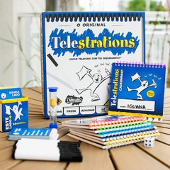 Telestrations - Jogo de Tabuleiro para Amigos - 4 a 8 jogadores -Galápagos - comprar online