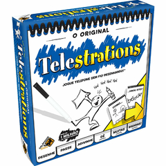 Telestrations - Jogo de Tabuleiro para Amigos - 4 a 8 jogadores -Galápagos