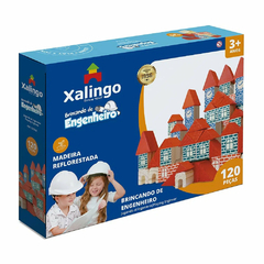 Brincando De Engenheiro 120 Peças - Xalingo