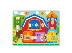 Quadro de Atividades Abre e Fecha - Tooky Toy