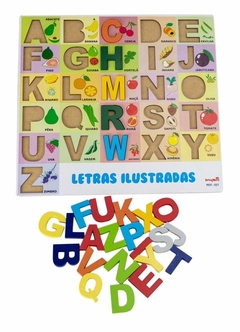 Letras Ilustradas (Alfabeto ilustrado) - comprar online