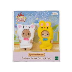 Sylvanian Families Adoraveis Fantasias - Gato E Filhote