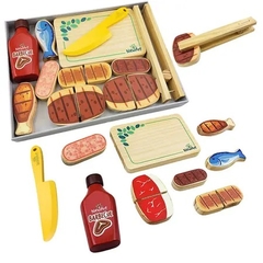 Kit Churrasco de Madeira - NewArt - comprar online