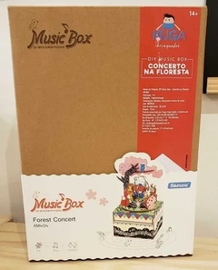 CAIXINHA DE MUSICA: DIY MUSIC BOX- CONCERTO NA FLORESTA - loja online