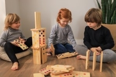 Jogo Domino Gigante New Art - Brinquedo Montessori na internet