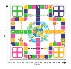 Tradicional Ludo dos Bichos Gigante - Brinquedo Educativo - Bate Bumbo - comprar online