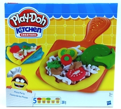 Massa de Modelar - Play-Doh Kitchen Creations - Festa da Pizza - Hasbro