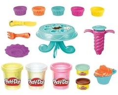 Massinha Cupcakes Coloridos Play Doh Bolinhos - Hasbro na internet